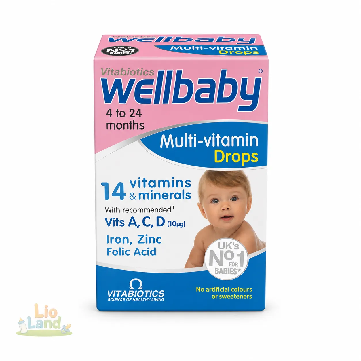 قطره مولتی ویتامین ول بیبی Well baby