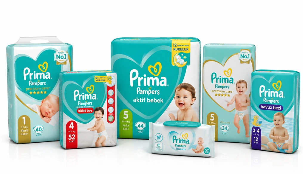 محصولات پریما پمپرز - prima pampers