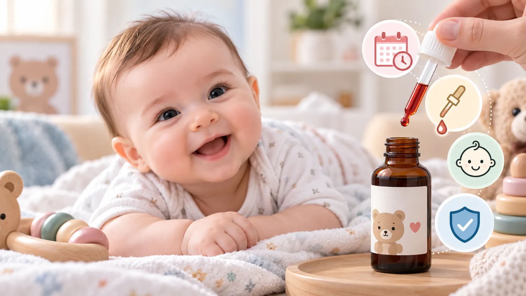 بهترین قطره آهن برای نوزاد